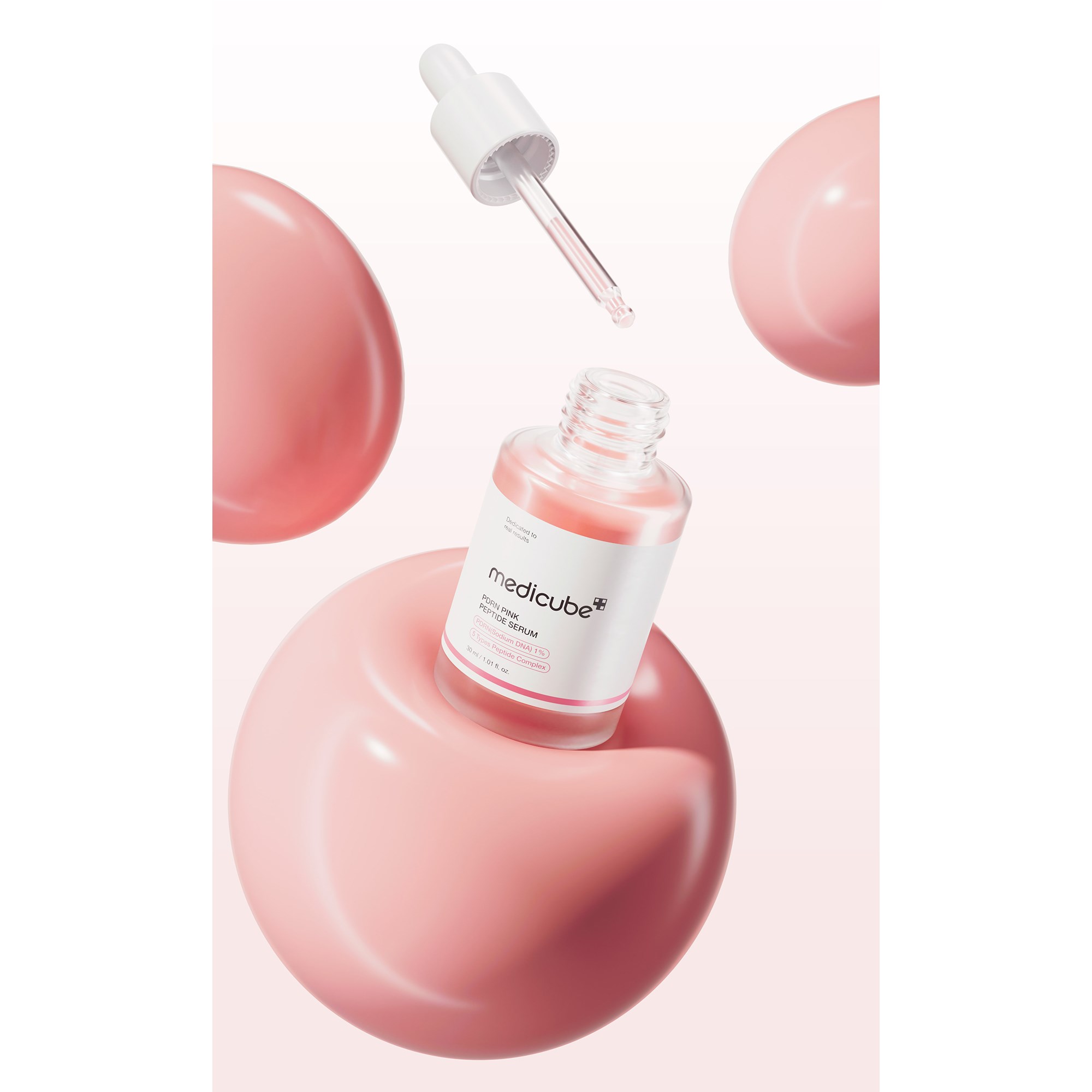 Medicube PDRN Pink Peptide Serum 30 ml (obrázok 4)