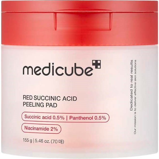 Medicube Red Succinic Acid Peeling Pad 155 g parfym