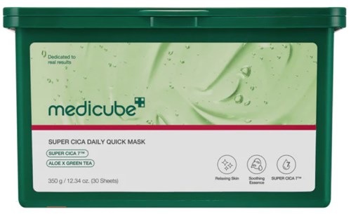 Medicube Super Cica Daily Quick Mask 30 sheets 350 ml | lyko.com