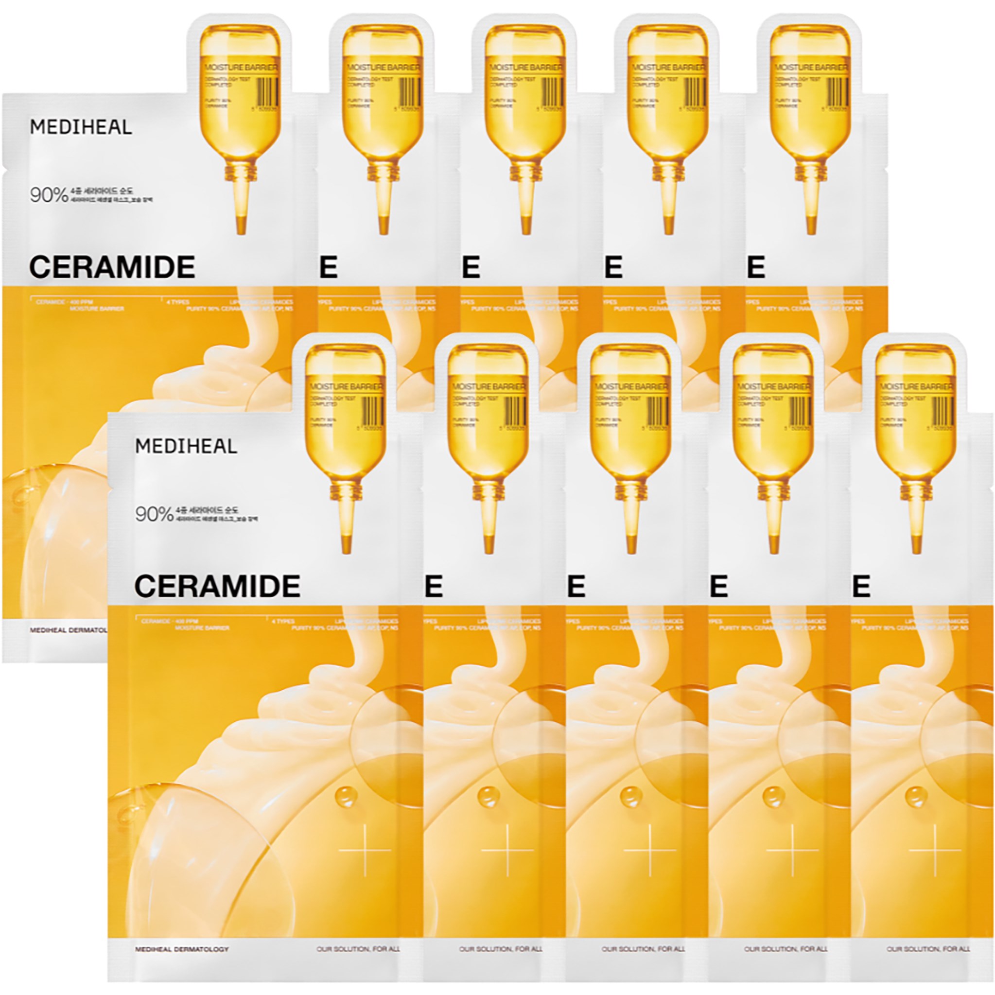 Mediheal Ceramide Essential Mask Moisture Barrier 10 stk