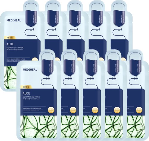 Mediheal Dermaplus Aloe Mask 10 st
