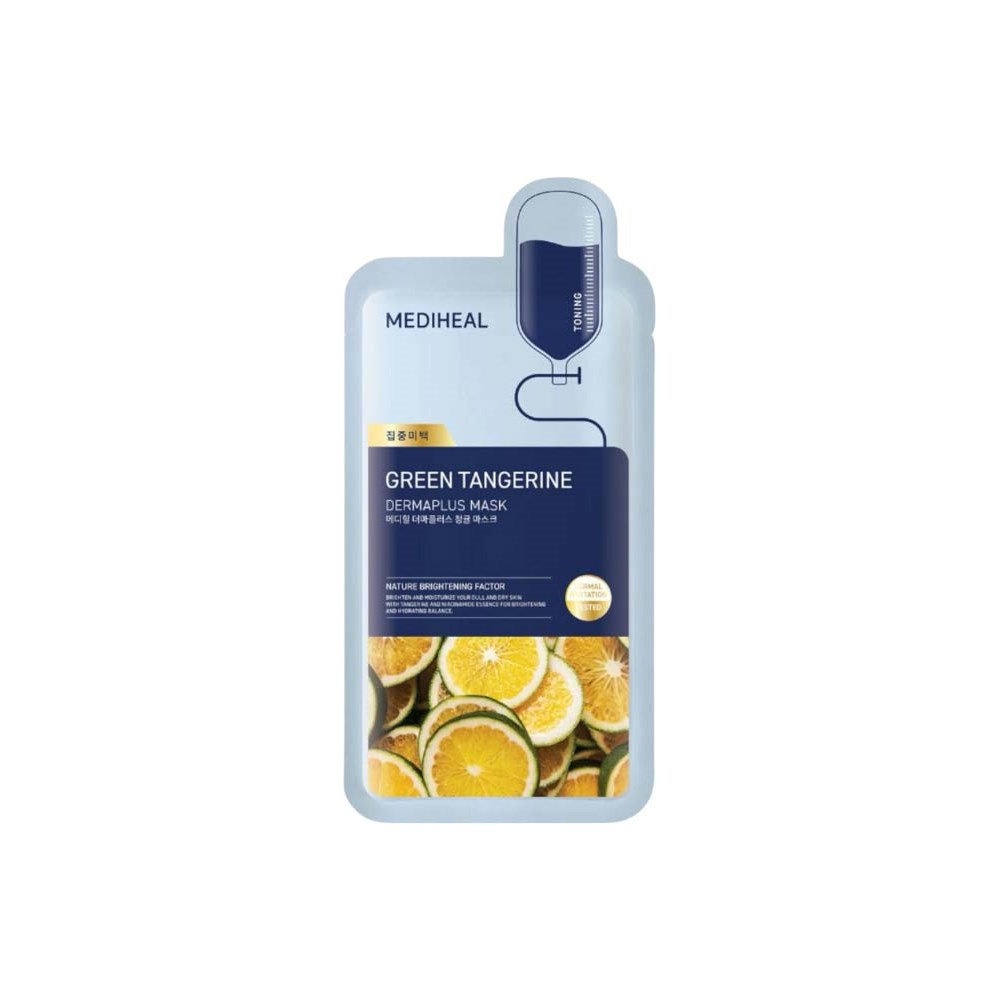 Mediheal Mediheal Dermaplus Green Tangerine Mask 1 st