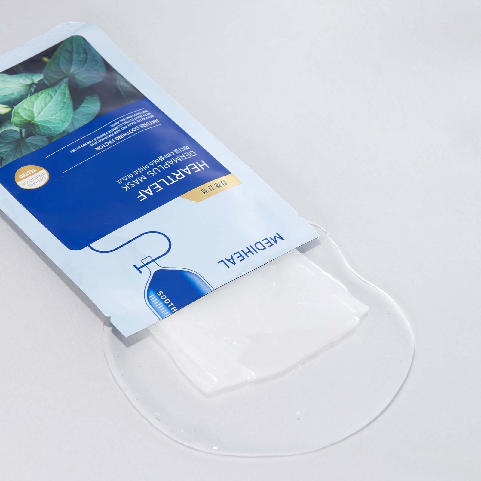 Mediheal Dermaplus Heartleaf Mask 1 szt. (obrázok 3)
