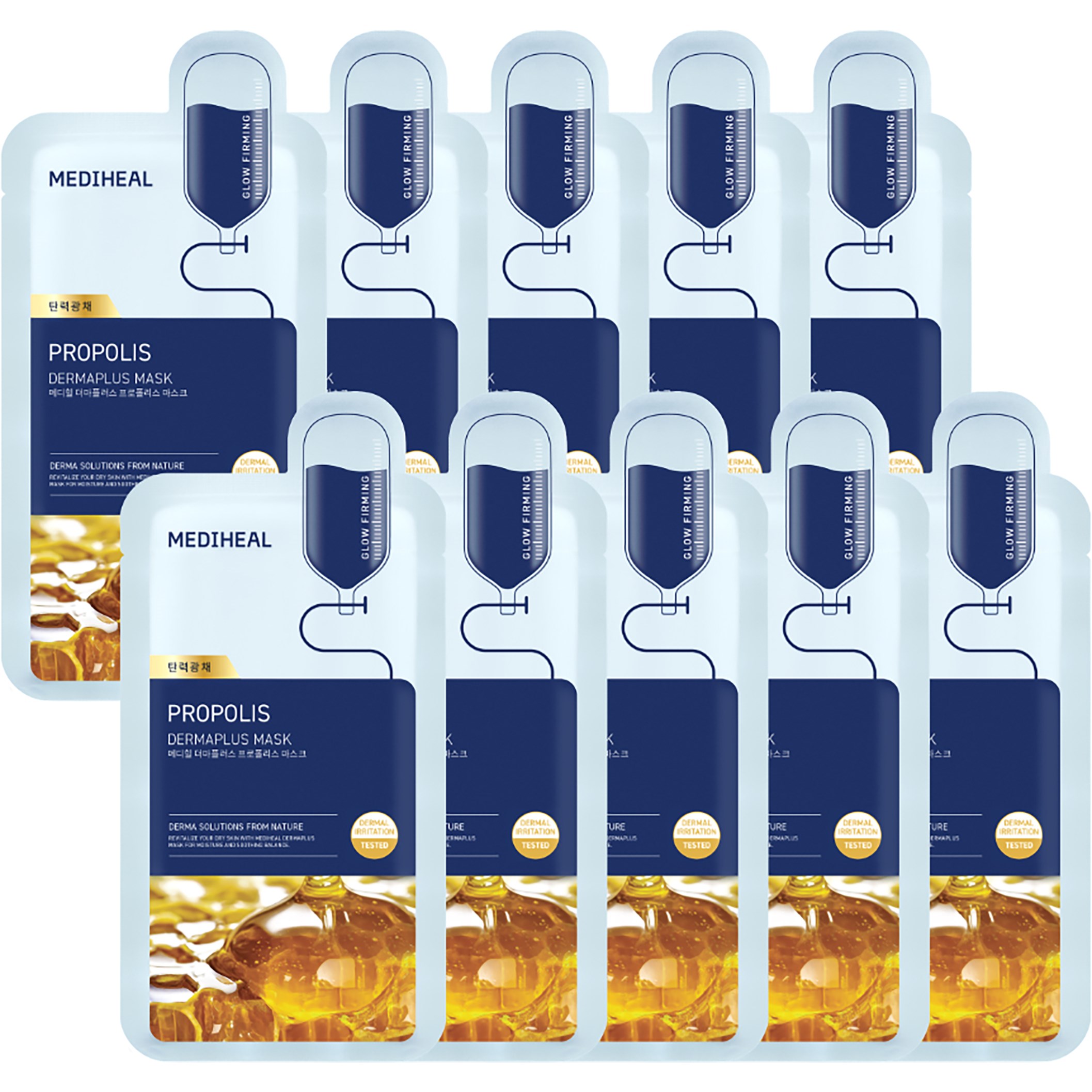 Mediheal Dermaplus Propolis Mask 10 kpl