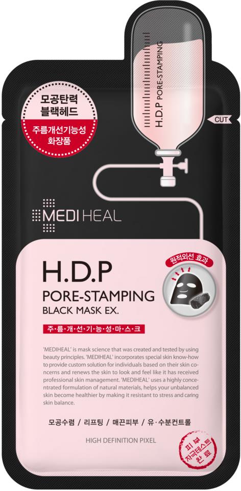 Mediheal H.D.P Pore-Stamping Black Mask Ex.