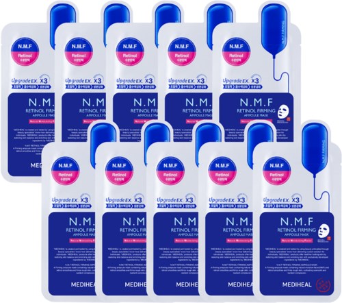 Mediheal N.M.F Retinol Firming Ampoule Mask 10 stk