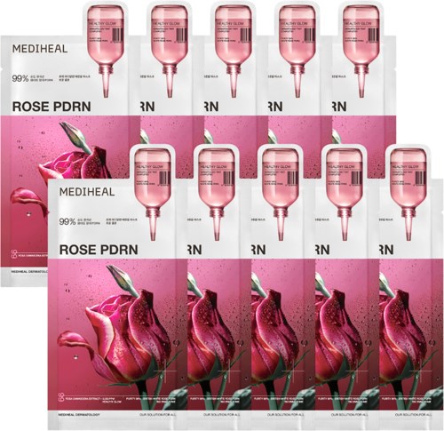 Mediheal Rose PDRN Essential Mask Healthy Glow