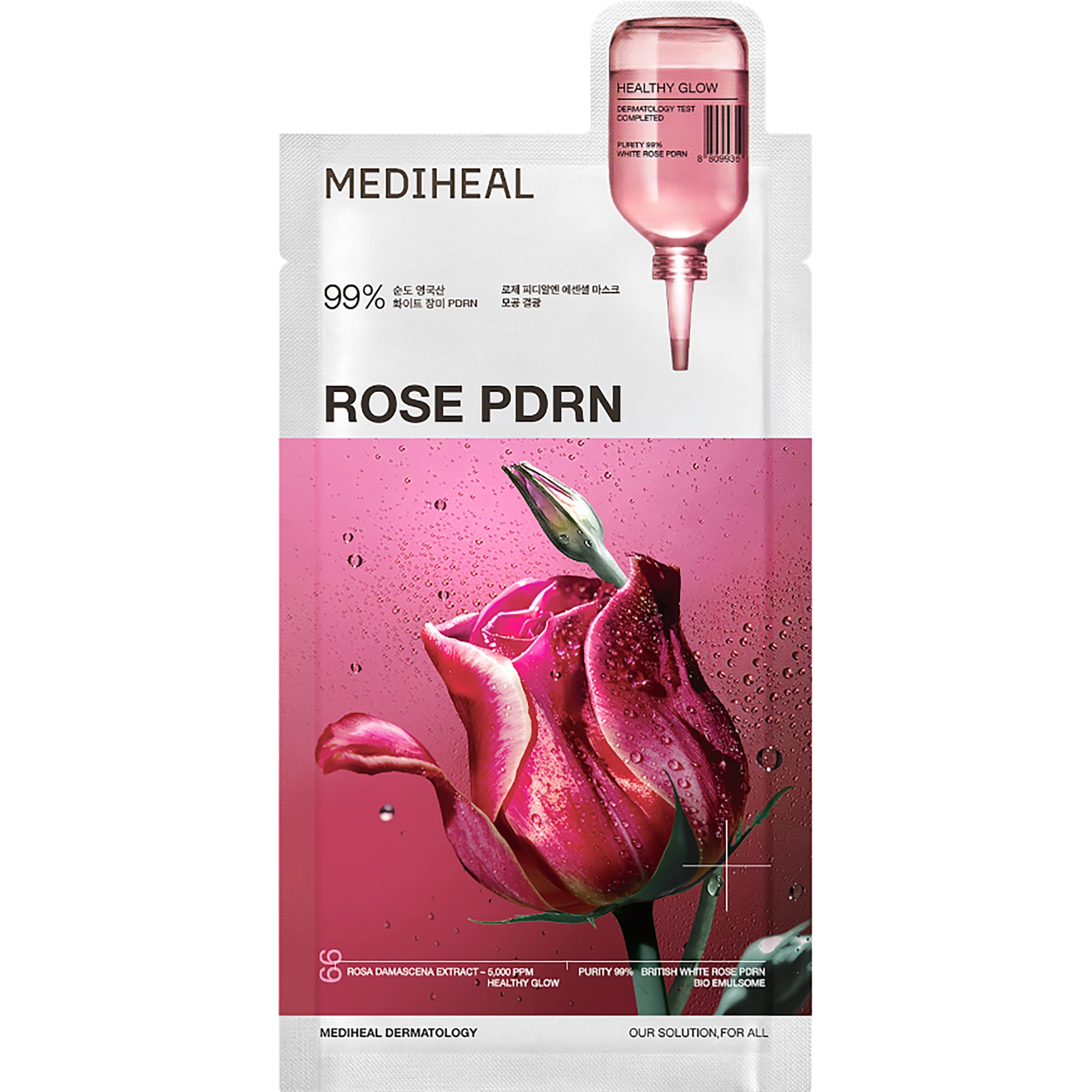 Mediheal Rose PDRN Essential Mask Healthy Glow 1 stk