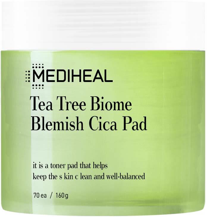 MEDIHEAL Tea Tree Biome Blemish Cica Pad 170 ml