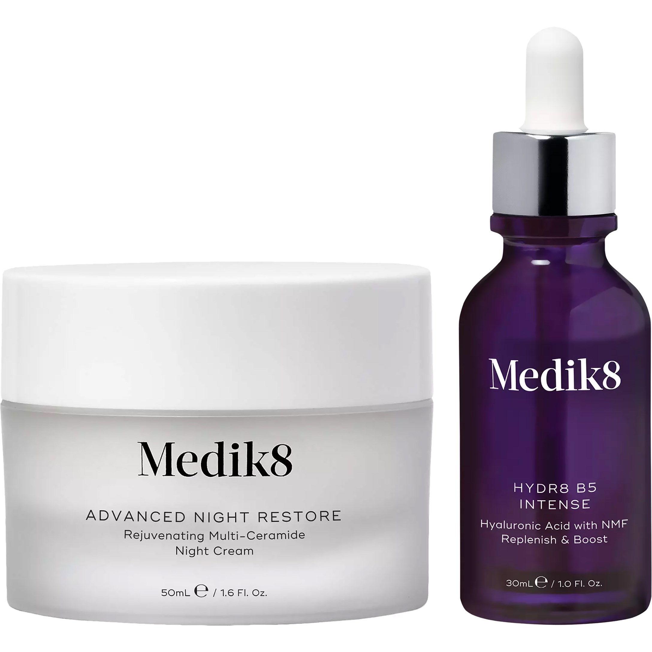 Medik8 Firm Bundle Night Restore 50 ml & Hydr8 B5 Intense 15 ml