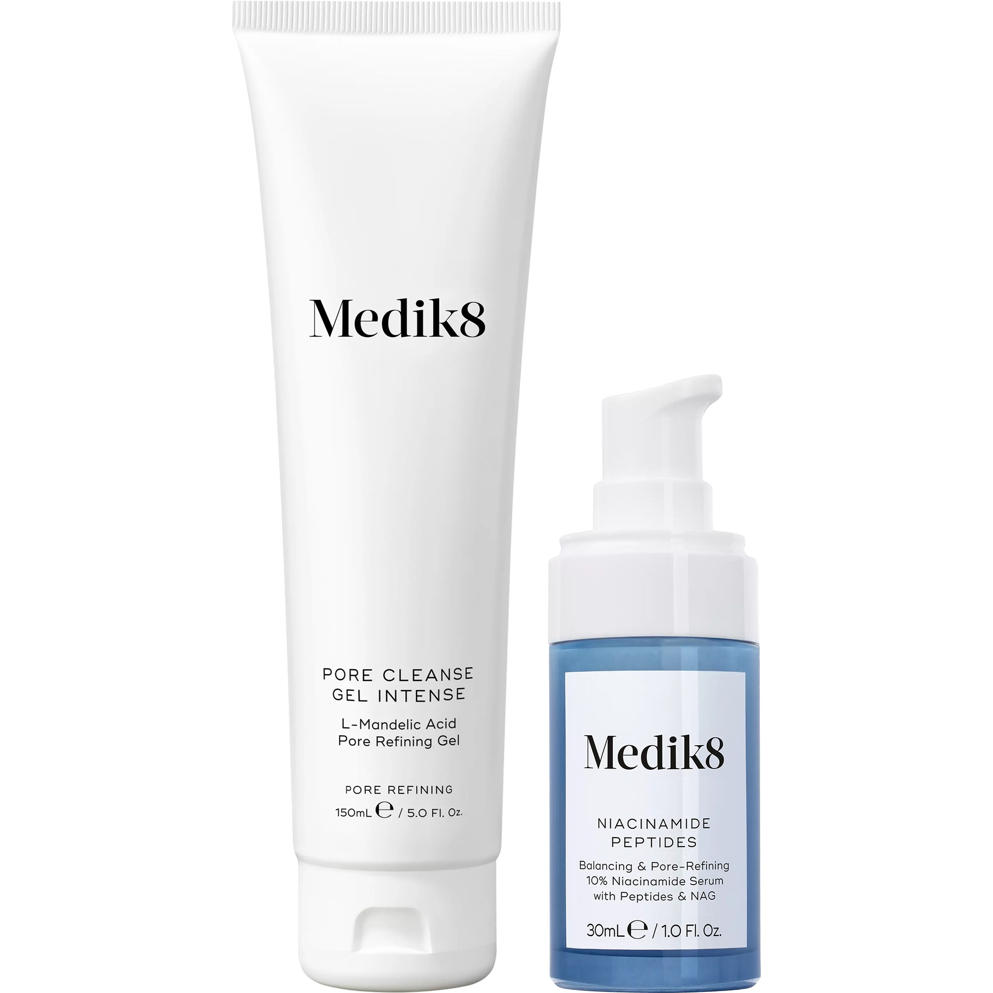 Medik8 Pore Bundle Cleansing Gel 150 ml & Peptides 30 ml