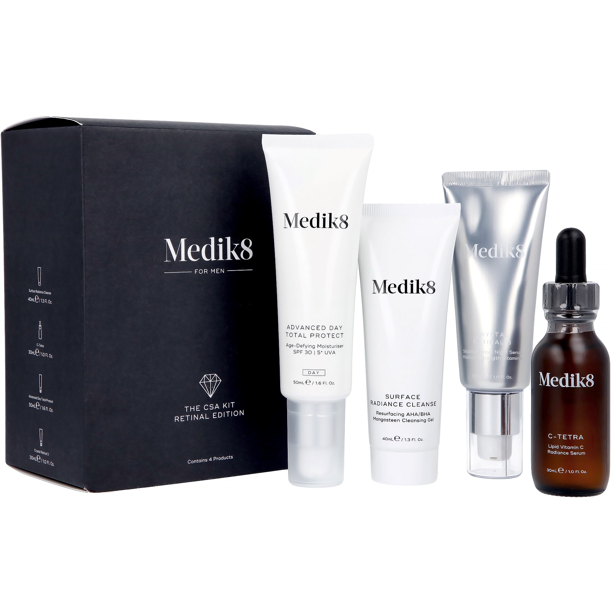 Medik8 The CSA Kit Retinal Edition Kit for Men