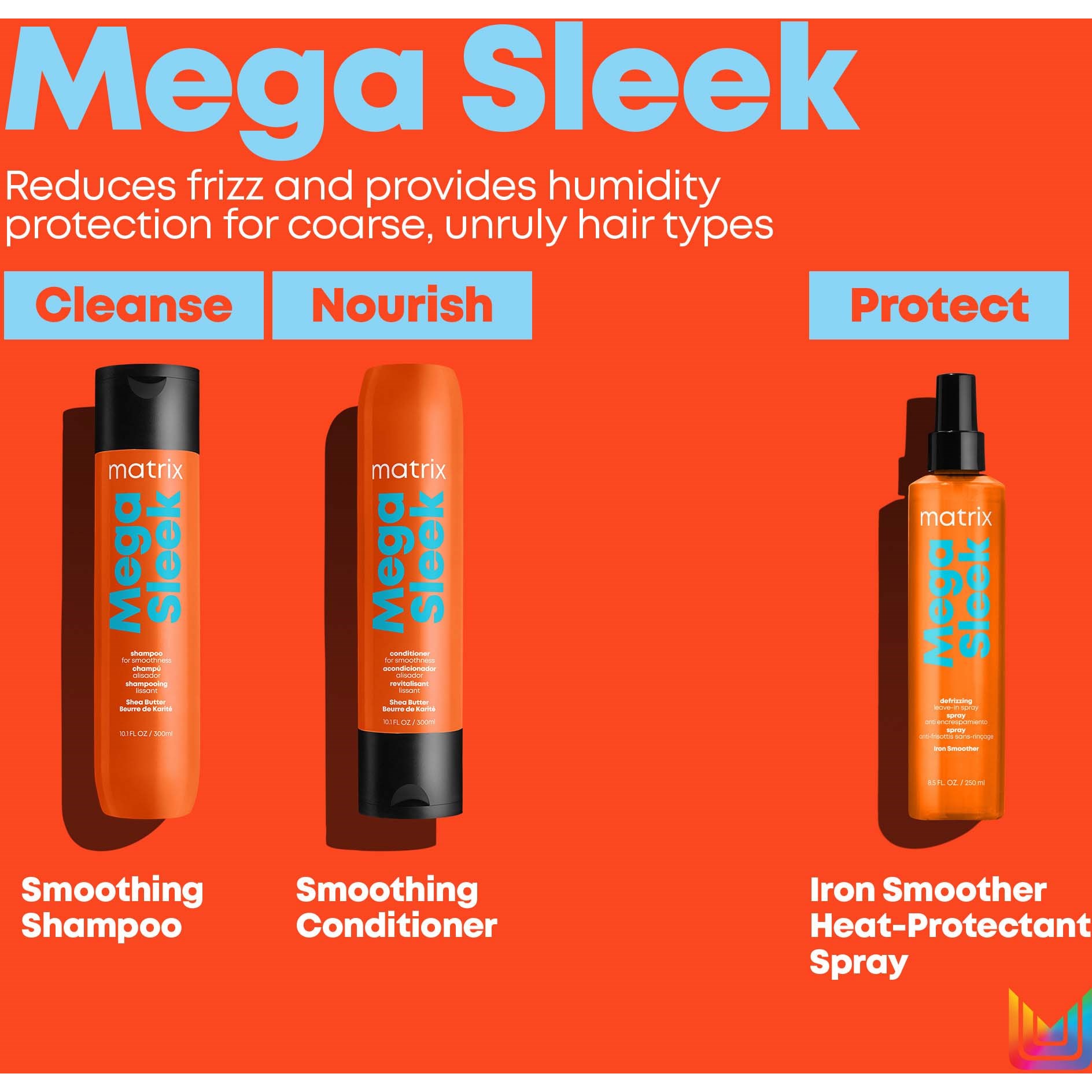 Matrix Mega Sleek Total Results Conditioner 300 ml (obrázok 4)
