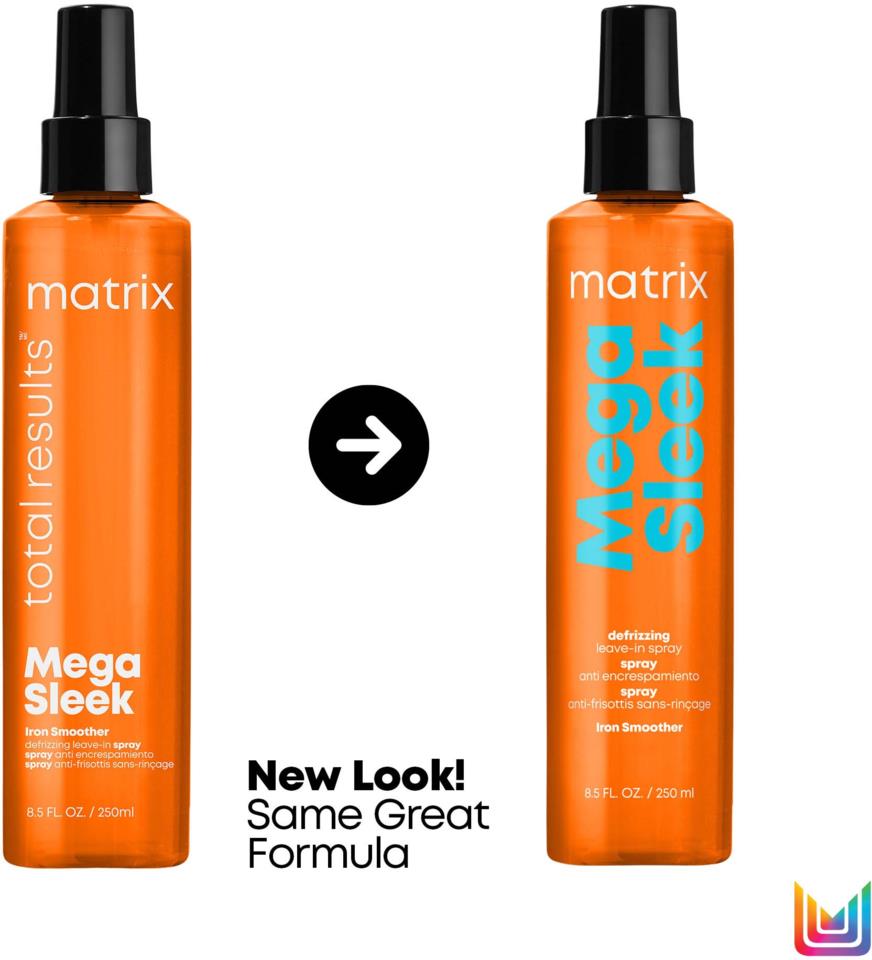 Mega Sleek Iron Smoother Defrizzing Leave-In Spray