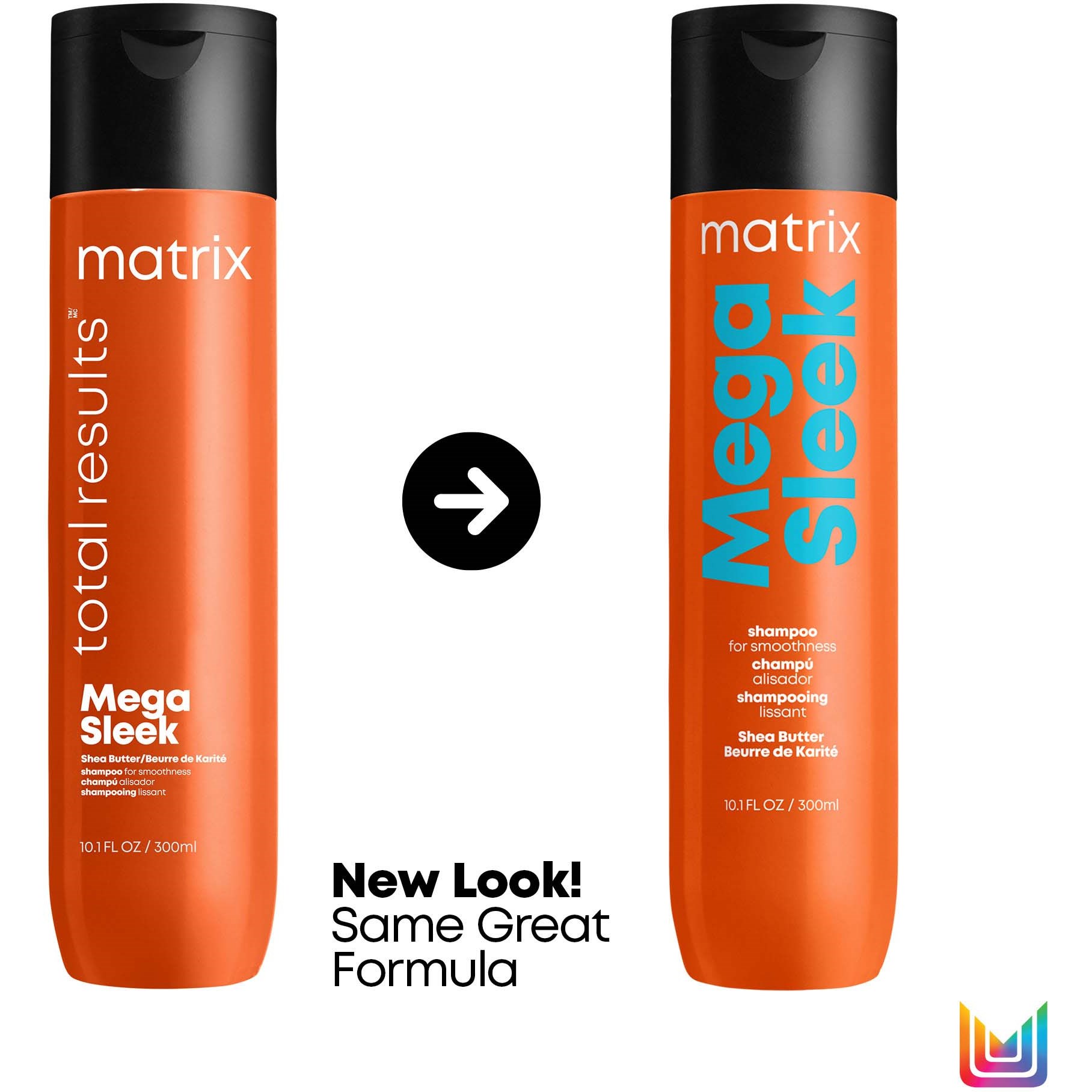 Alternativ bild 1 för Matrix Total Results Mega Sleek Shampoo 300 ml