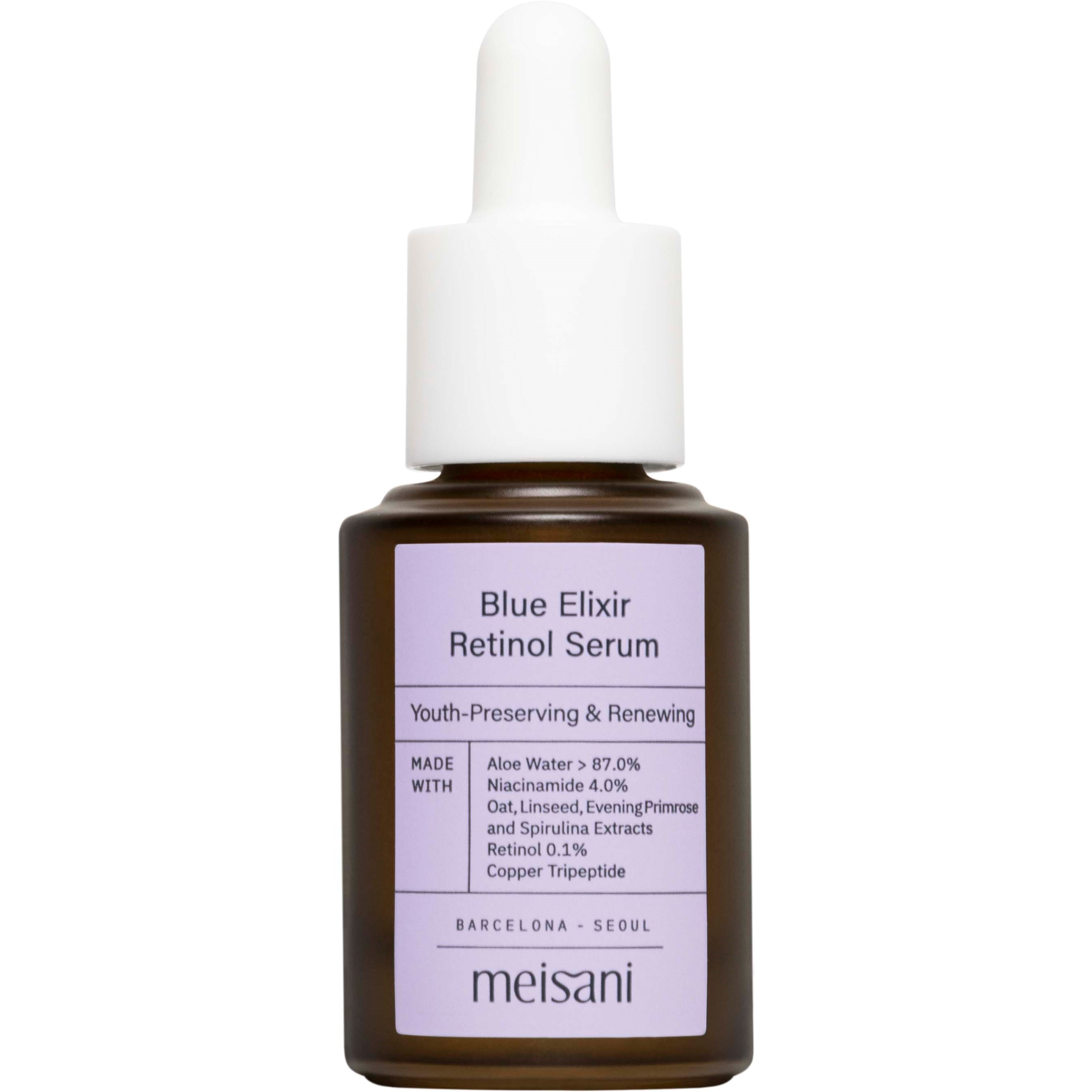 Läs mer om Meisani Blue Elixir Retinol Serum 15 ml