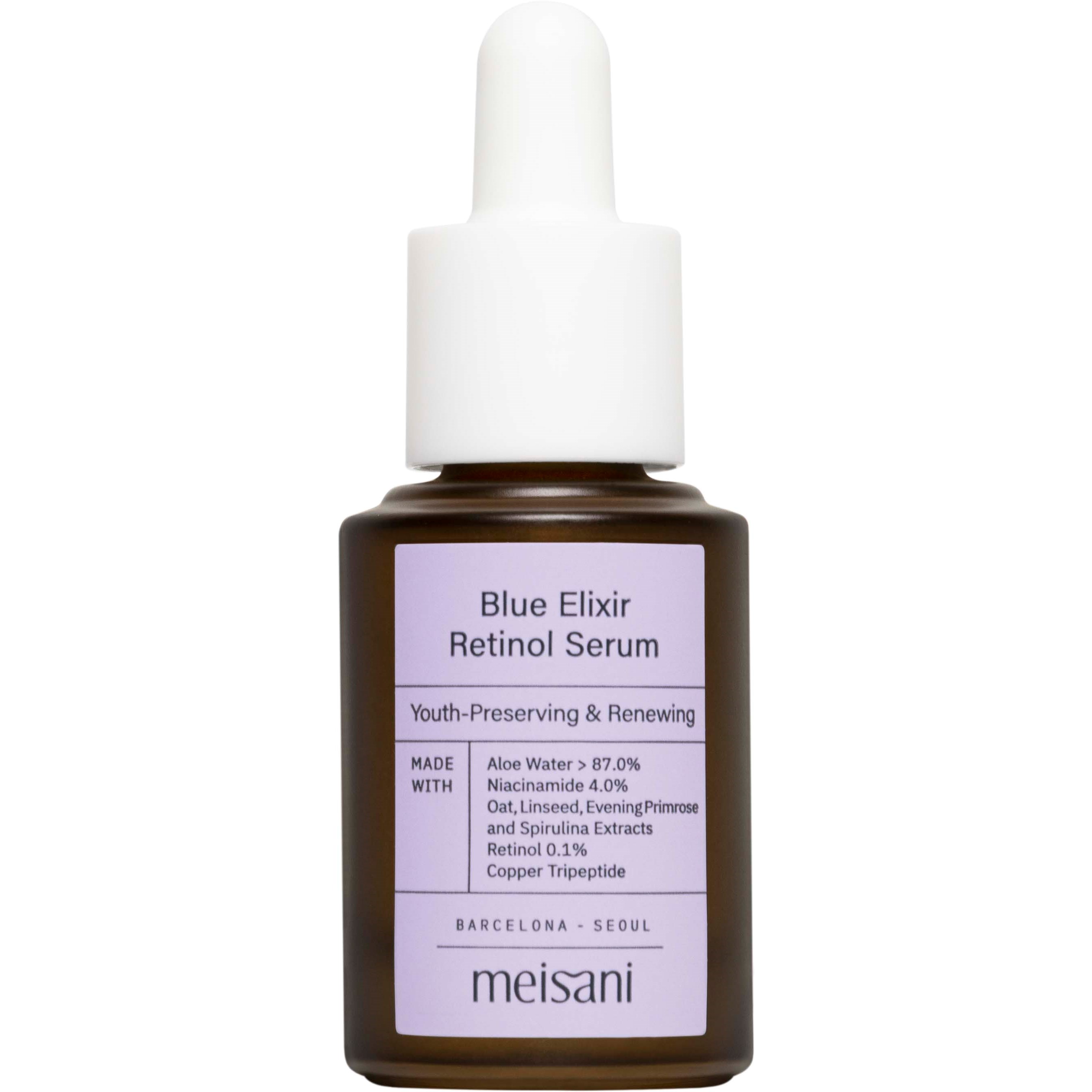 Meisani Blue Elixir Retinol Serum 15 ml billede