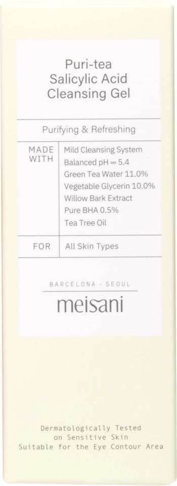 Meisani Puri-Tea Salicylic Acid Cleansing Gel 30 ml