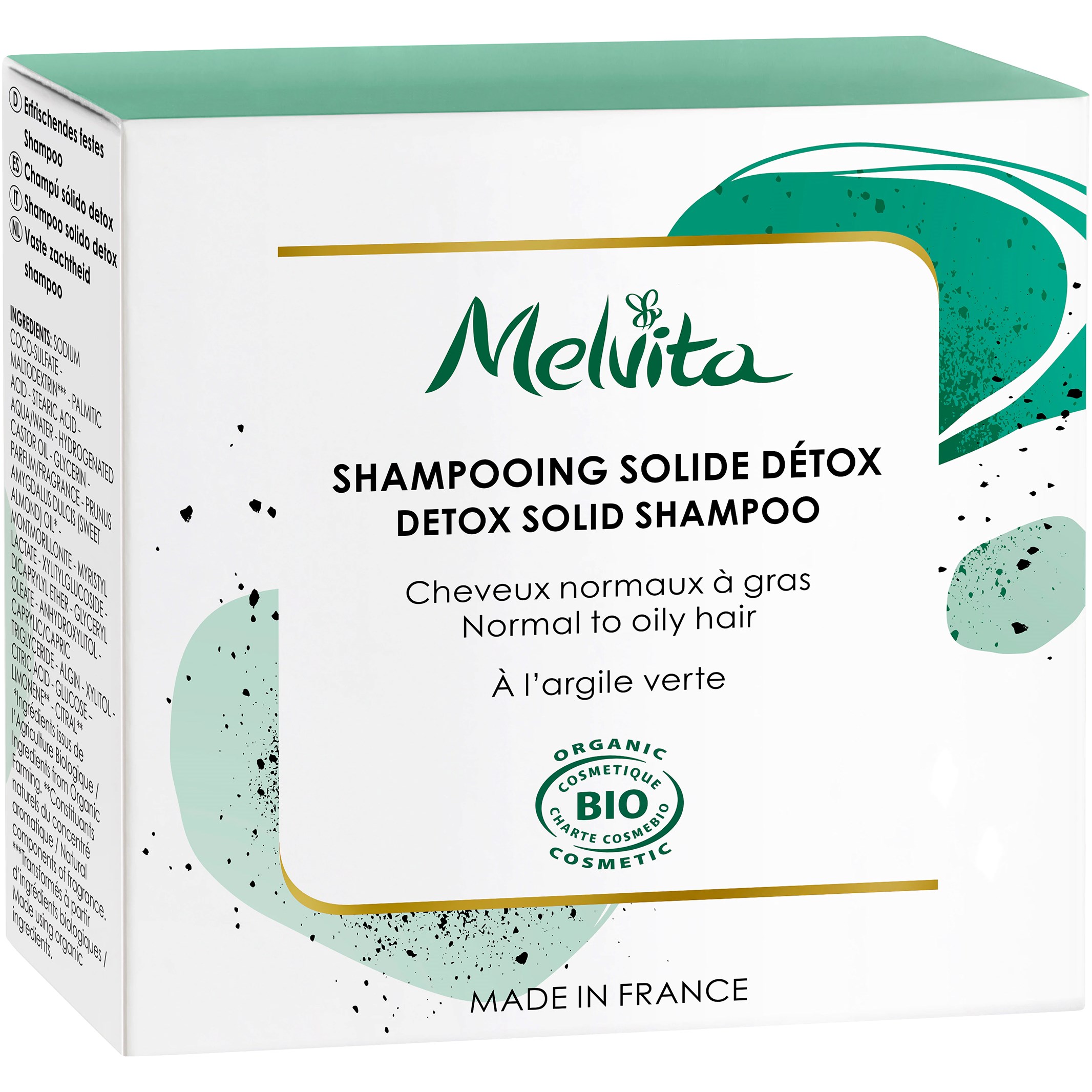 Bilde av Melvita Detox Solid Shampoo 55 G