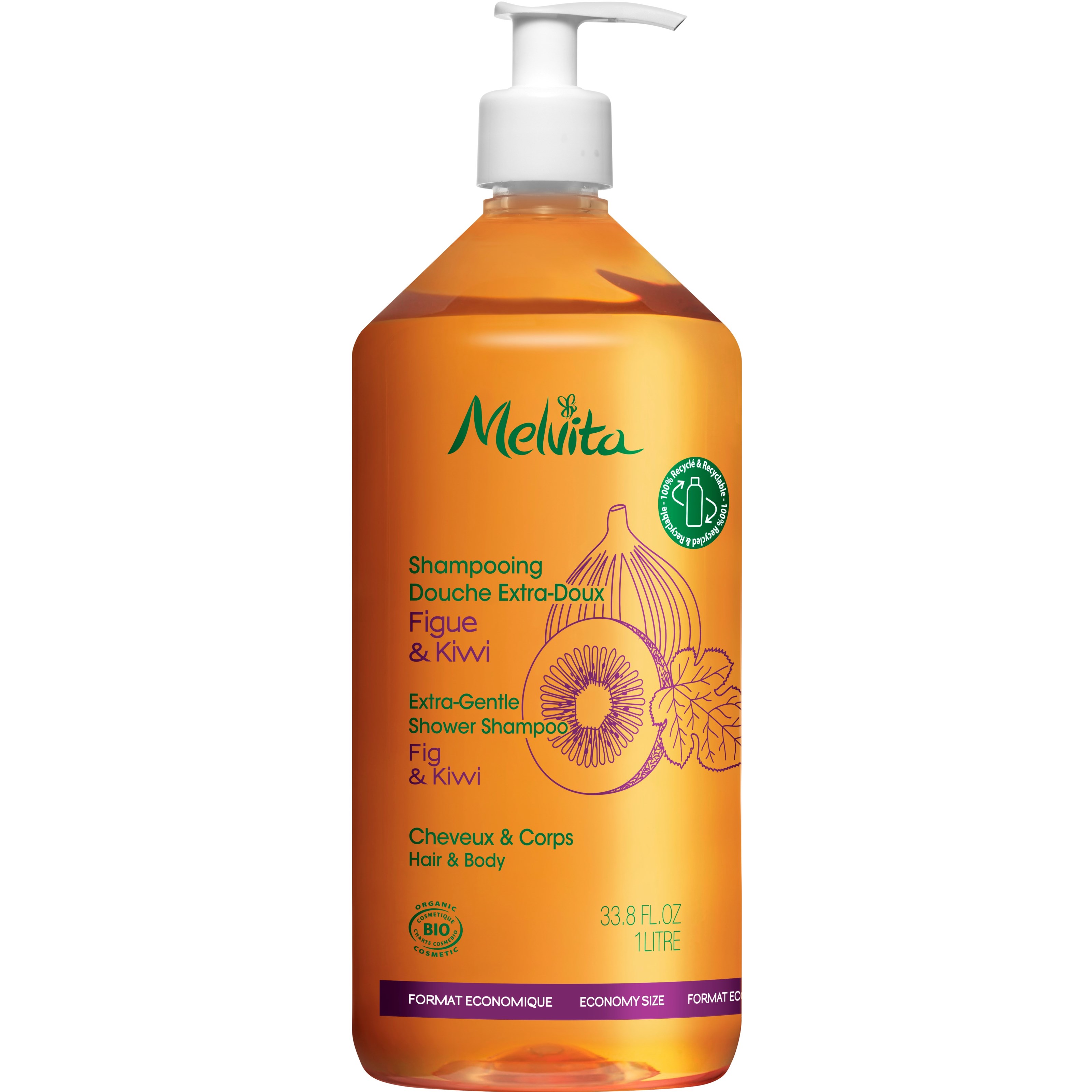 Läs mer om Melvita Extra-Gentle Shower Shampoo 1000 ml
