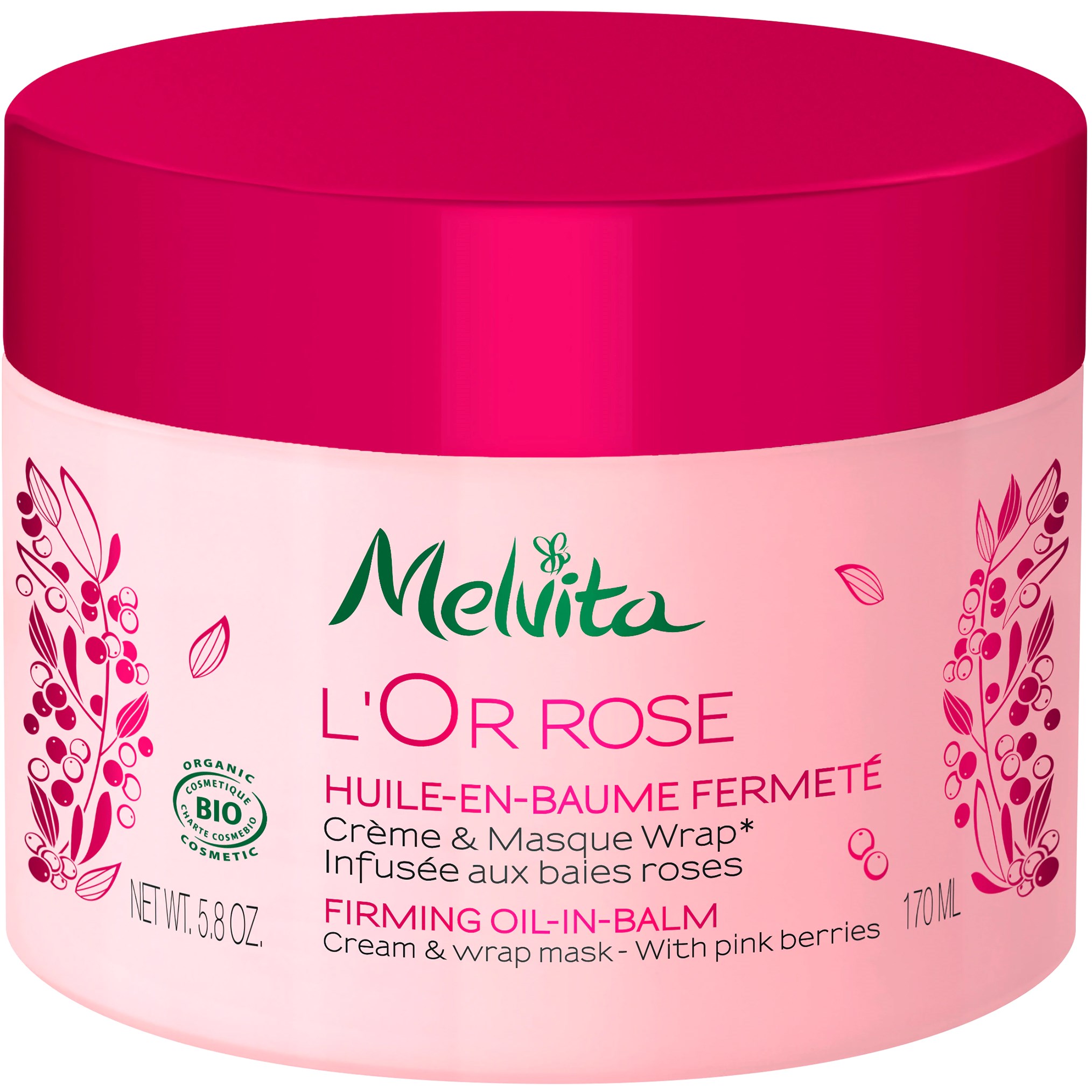Läs mer om Melvita LOr Rose Firming Oil-In-Balm 170 ml