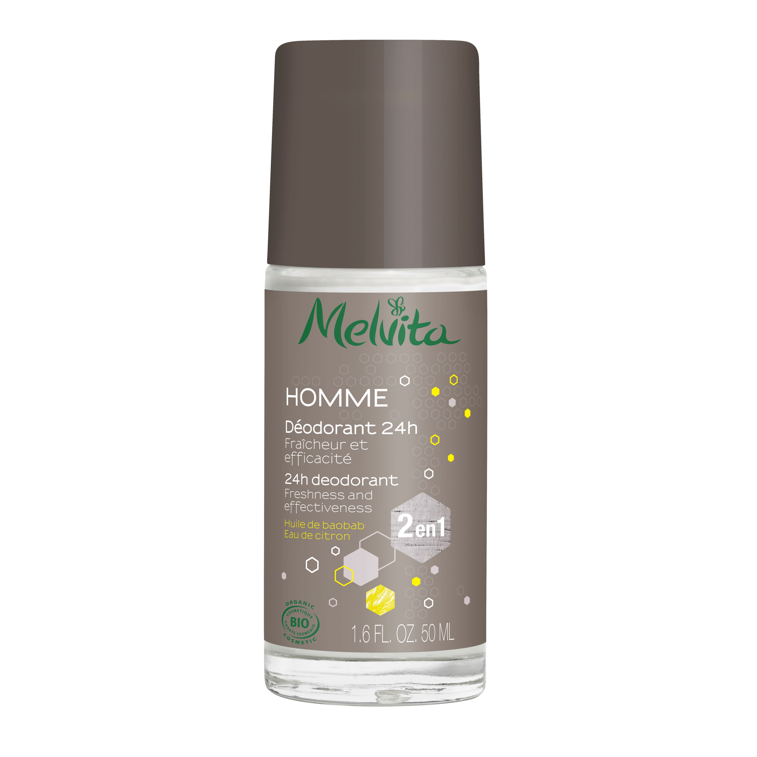 Läs mer om Melvita Homme 24H Men Deodorant 50 ml