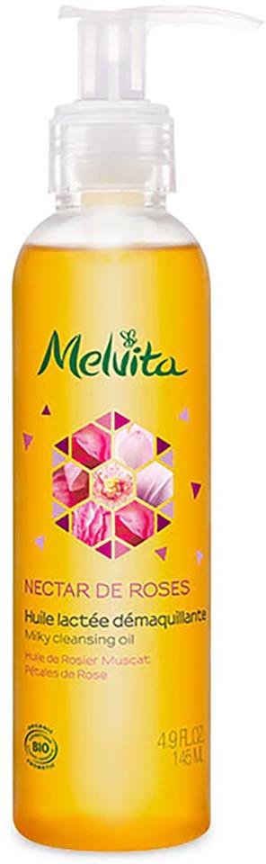 Melvita Rose Milky Cleansing Oil 145 ml