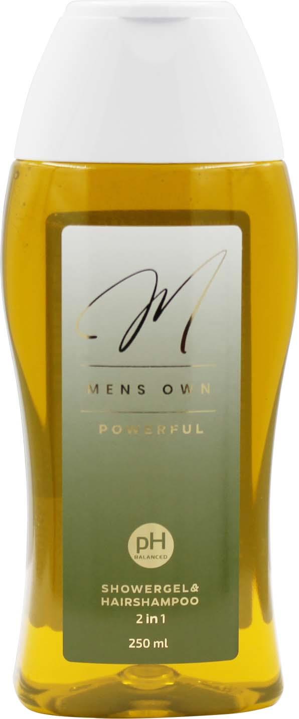 Mens Own spring collection 2-in-1 Shampoo & Showergel Powerfull 250 ml ...