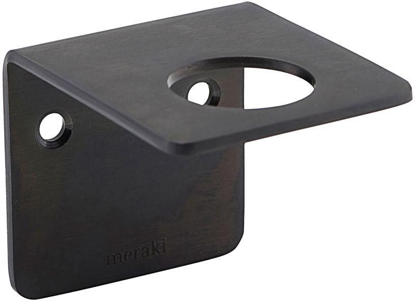 Meraki Bottle Hanger Brushed Black Finish
