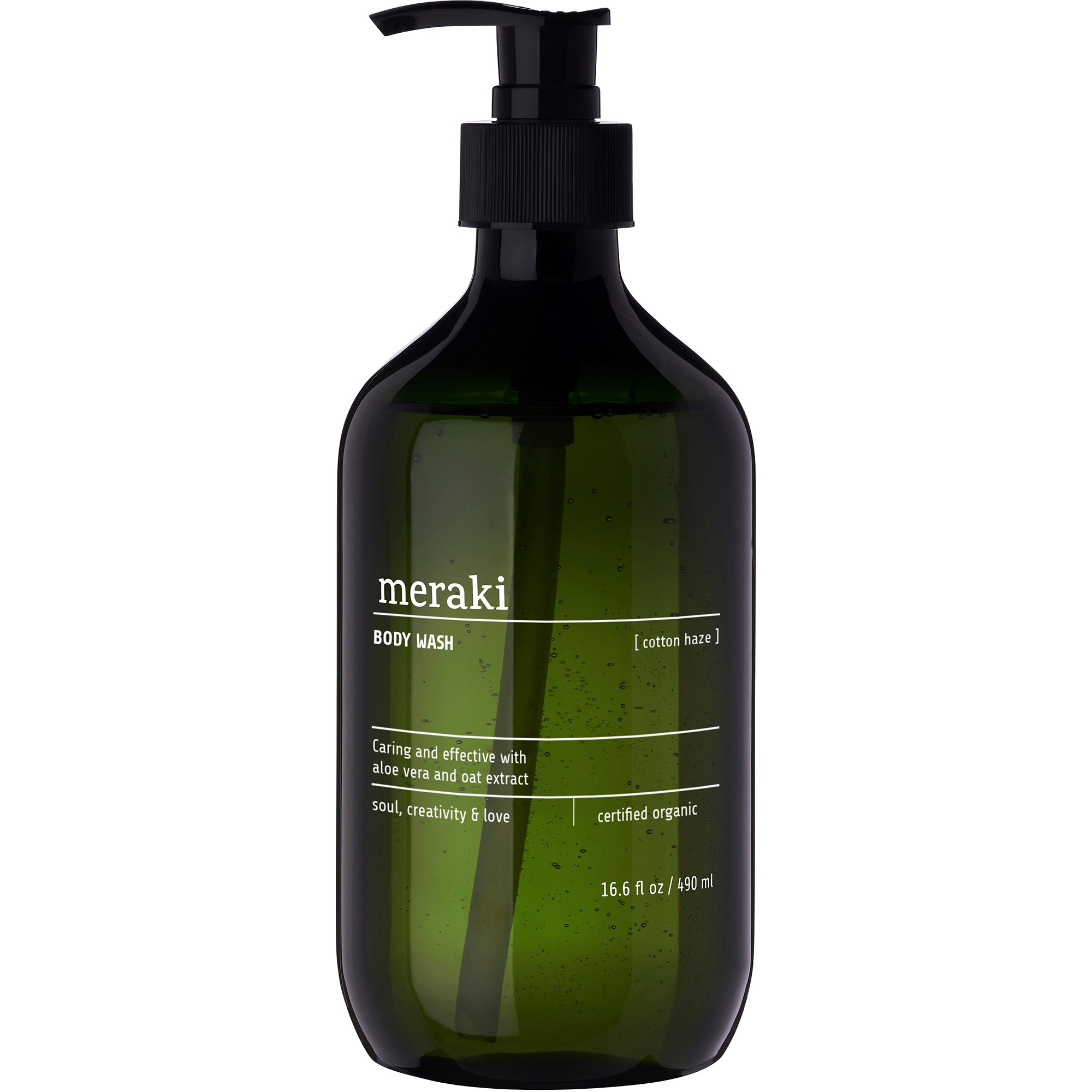 Meraki Cotton Haze Body Wash 490 ml billede