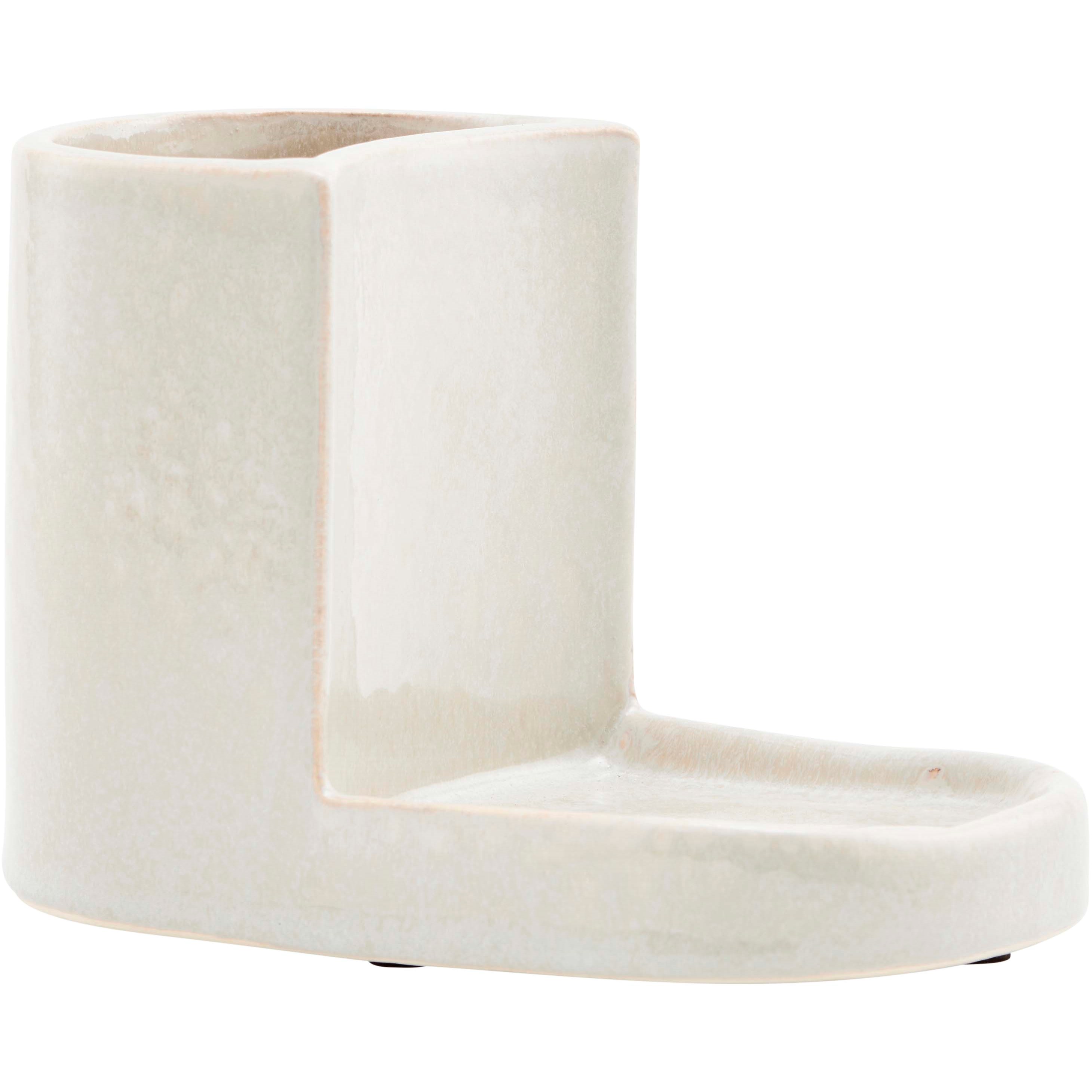 Produktfoto för Meraki Datura borste- och tvålhållare, shellish grey