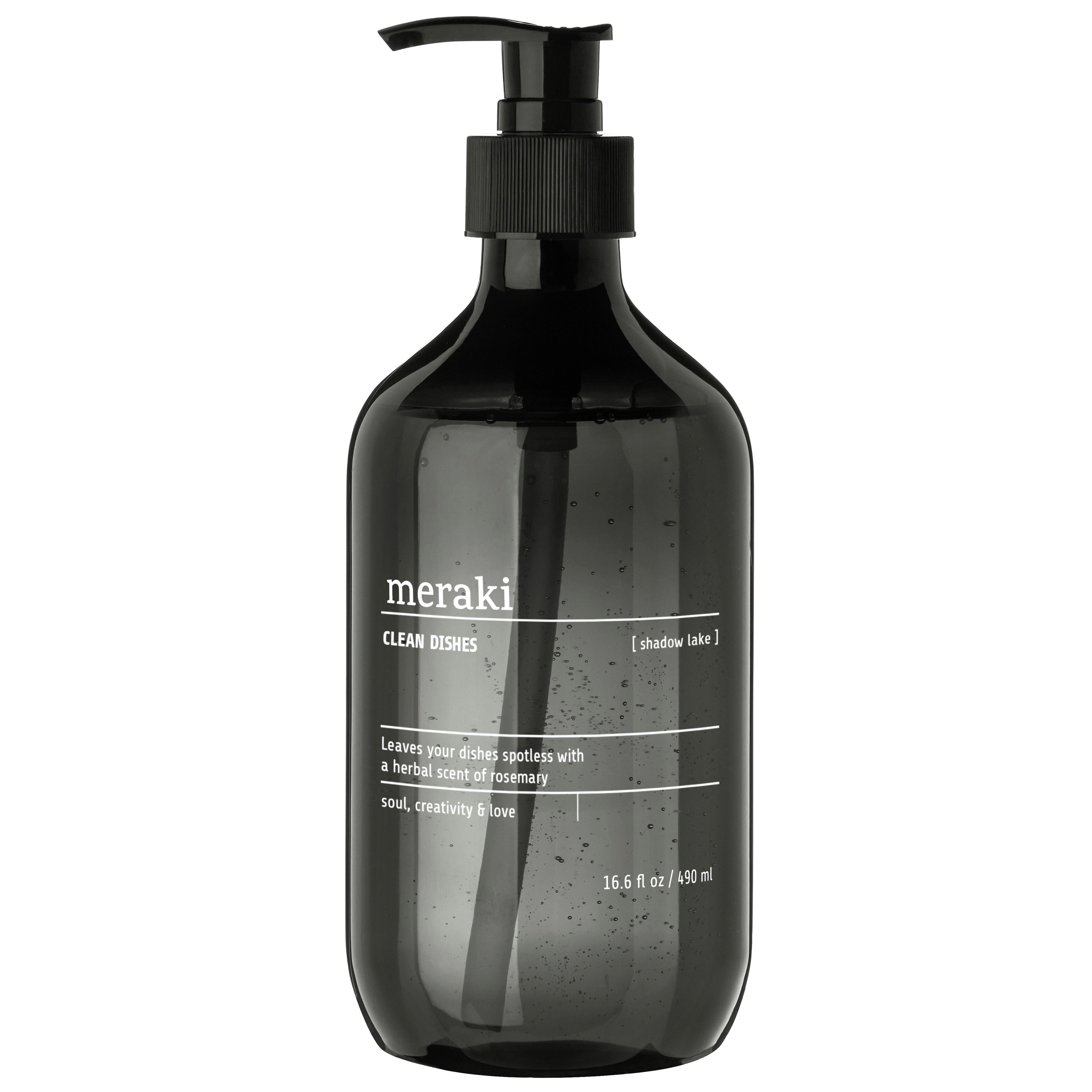 Meraki Clean Dishes Dish Wash 490 ml - Shadow Lake