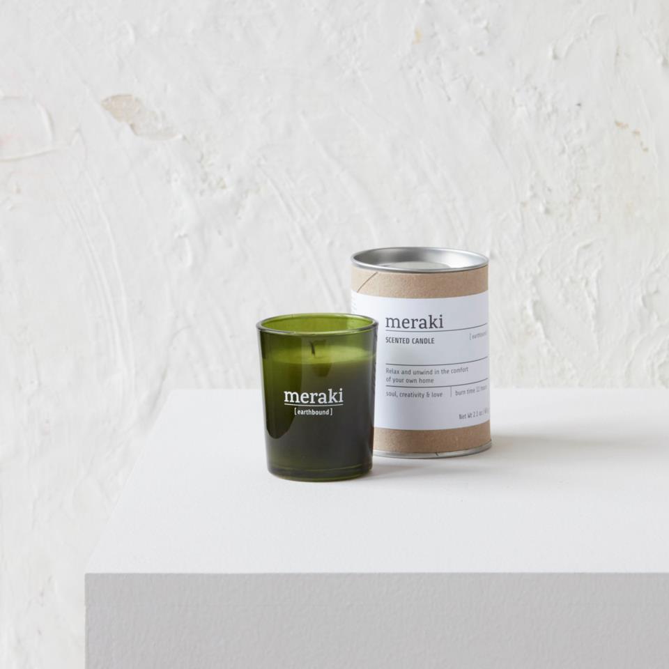 Meraki Earthbound Scented Candle, Earthbound