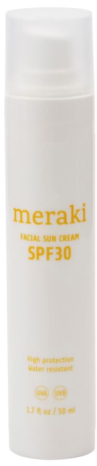 Meraki Facial Sun Cream SPF 30 Mildly scented 50 ml