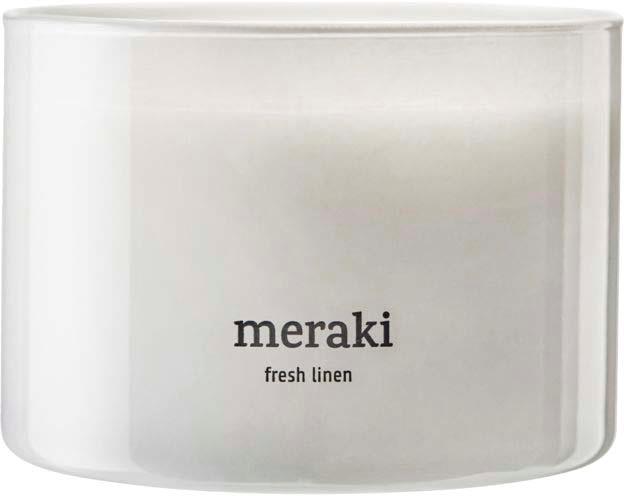 Meraki Fresh Linen Scented Candle Large