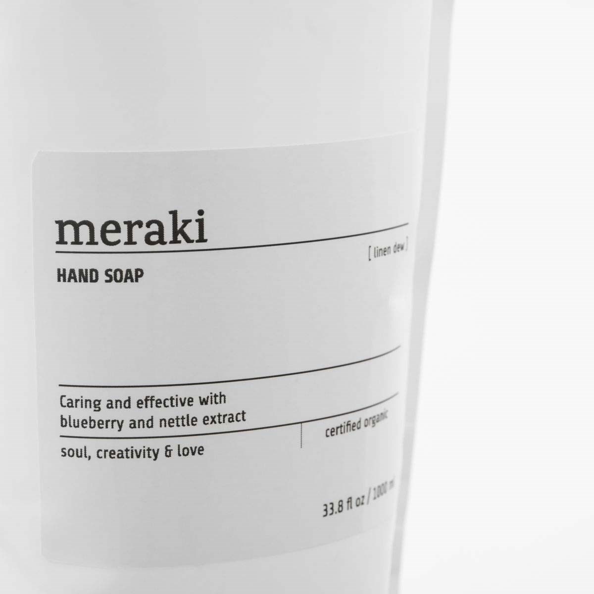 Alternativ bild 1 för Meraki Linen Dew Hand Soap Refill 1000 ml