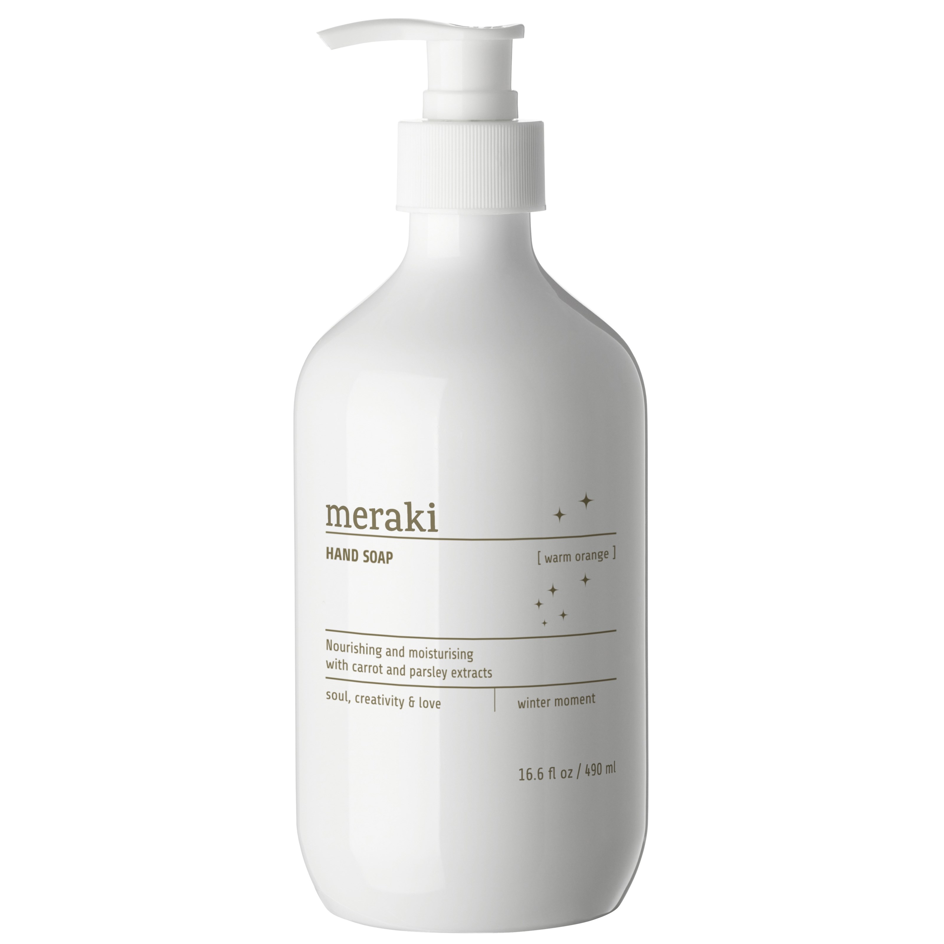 Meraki Warm Orange Winter Moment Hand Soap 490 ml