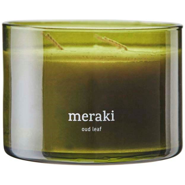 Meraki Oud Leaf Scented Candle Large