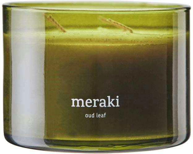 Meraki Oud Leaf Scented Candle Large