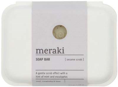 Meraki Soap Bar Sesame Scrub 100 g
