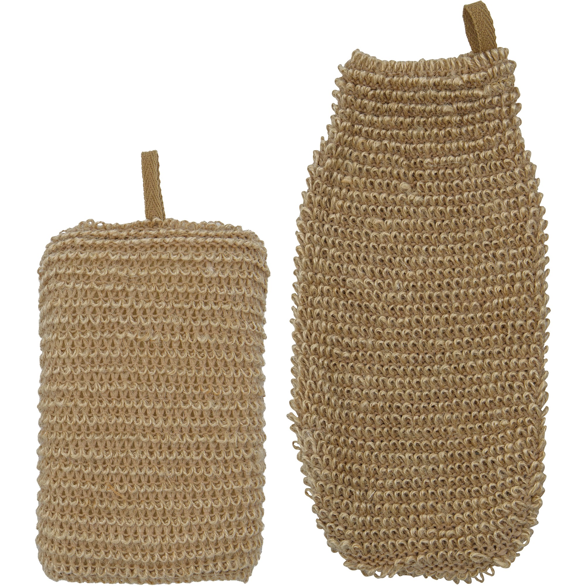Meraki Sponge And Exfoliating Glove Jute