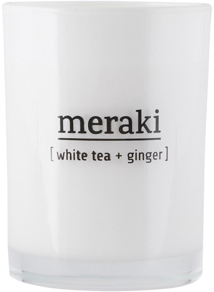 Meraki White tea & ginger Doftljus, White tea & ginger