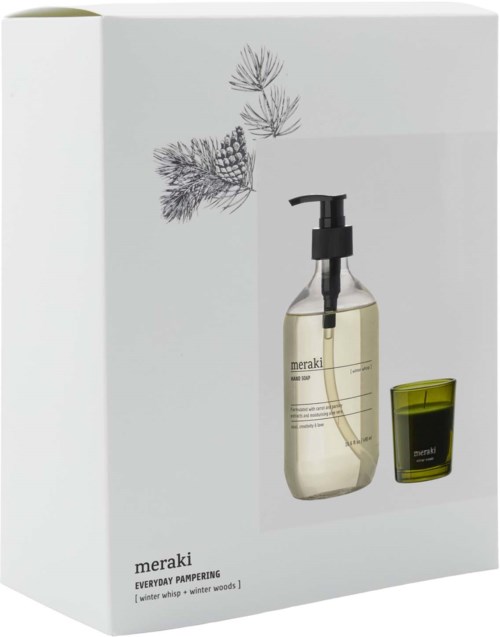 Meraki Hand Soap & Candle Giftset