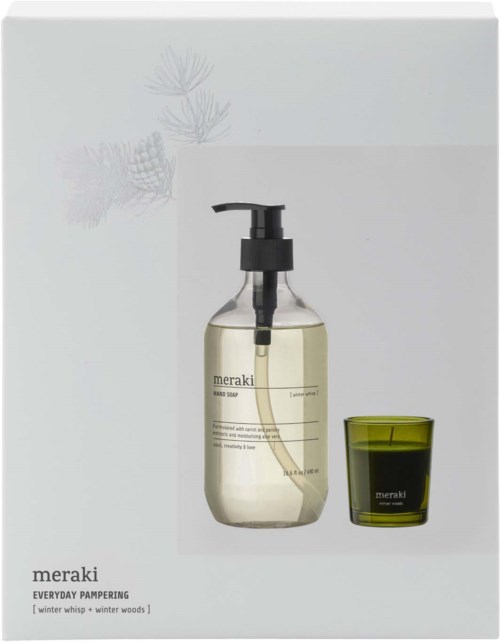 Meraki Hand Soap & Candle Giftset