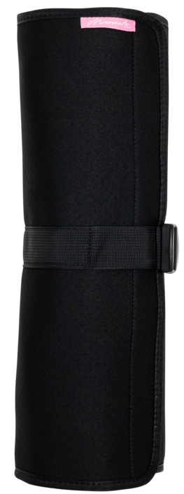 Mermade Hair Heat Mat + Clutch in Black