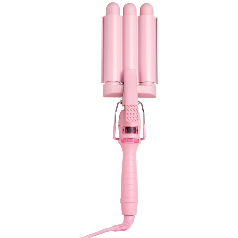 Mermade Hair Mini Pro Waver 25mm in Pink billede