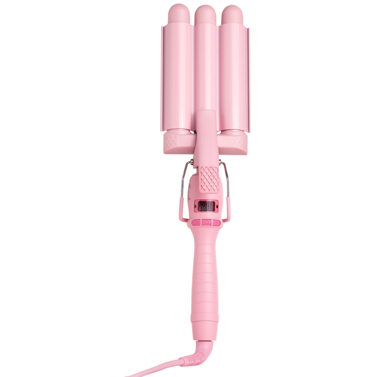 Läs mer om Mermade Hair Mini Pro Waver 25mm in Pink