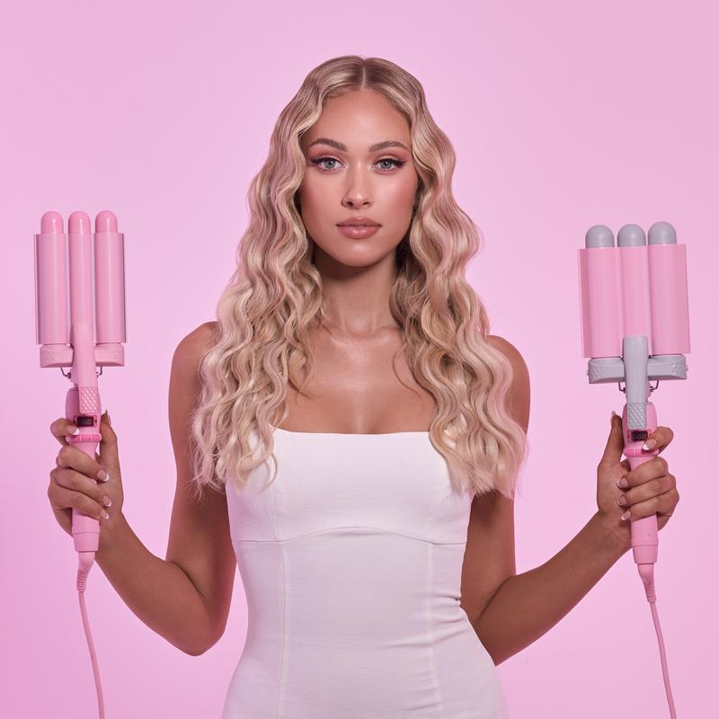 Mermade Hair Mini Pro Waver 25mm In Pink Lyko mermade-hair-mini-pro-waver-25mm-in-pink-lyko