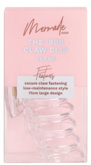 Mermade Hair™ The 90s Claw Clip in Clear