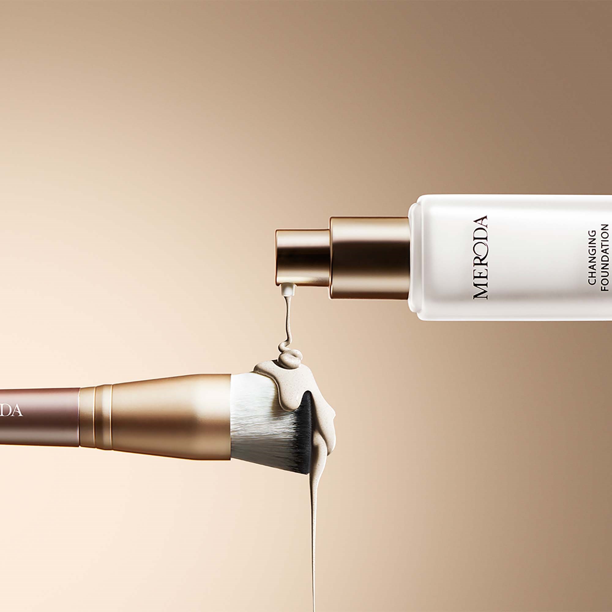 Meroda Cosmetics 2-In-1 Brush (obrázok 2)